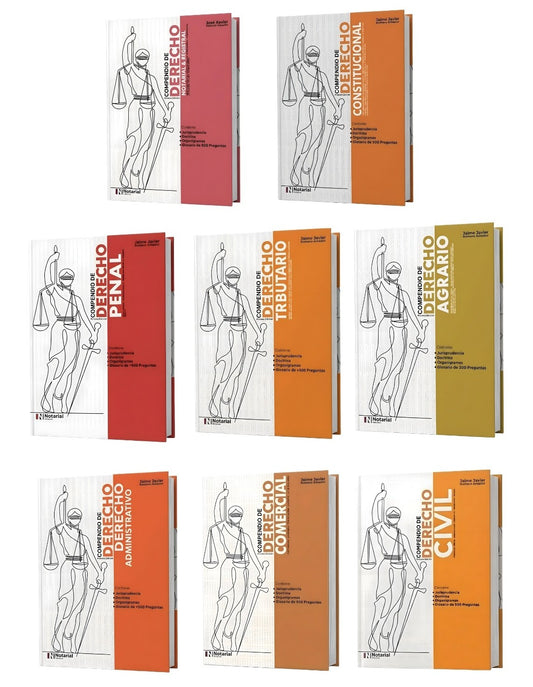 Colección de 8 Compendios Edición Física